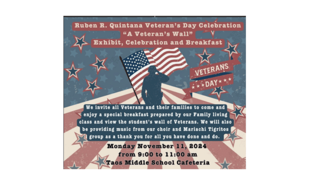 Veterans Day celebration, exhibit, and breakfast