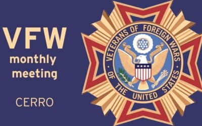 Cerro VFW monthly meeting