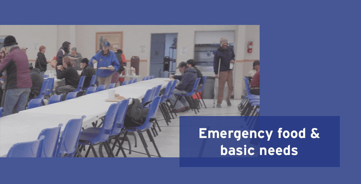 Emergency food & basic needs