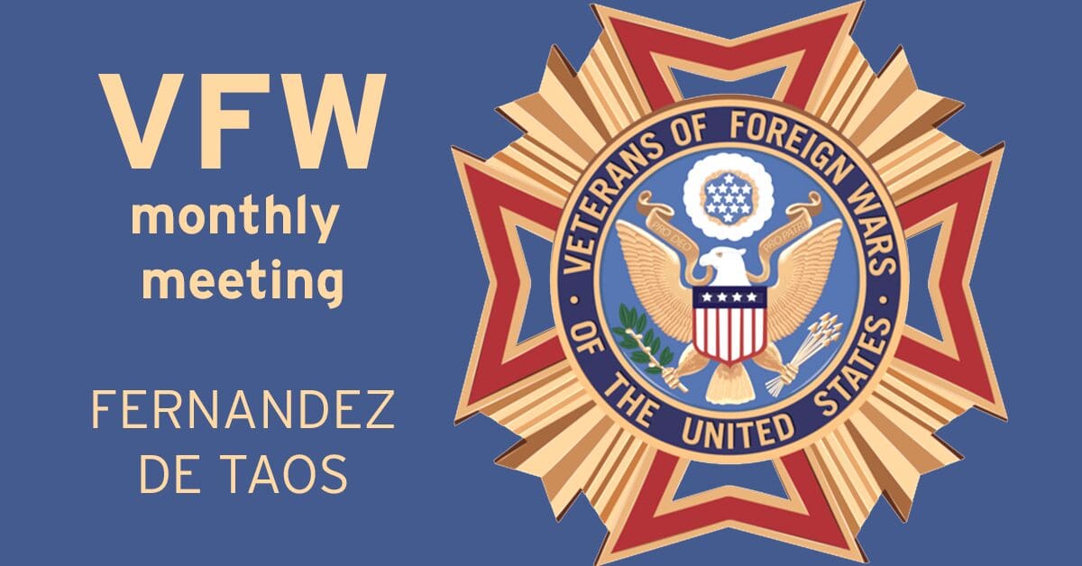 fernandez de taos monthly meeting