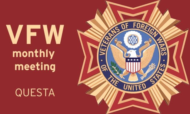 Questa VFW monthly meeting