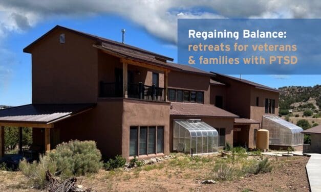 Regaining Balance: retreats for veterans