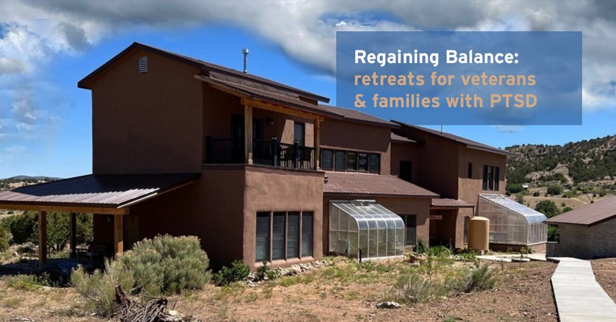 Regaining Balance: retreats for veterans