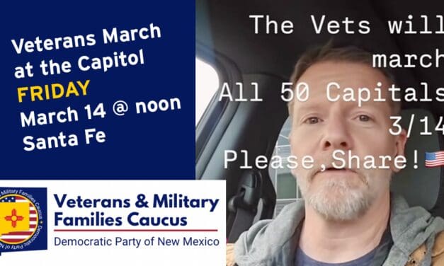 Veterans March at the Capitol FRIDAY