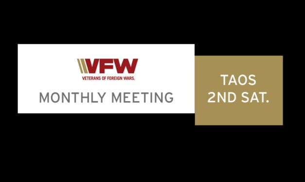 Taos VFW monthly meeting