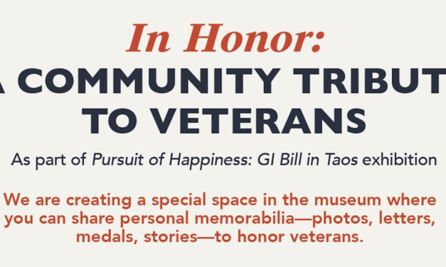 Tribute to Veterans at the Harwood Museum of Art