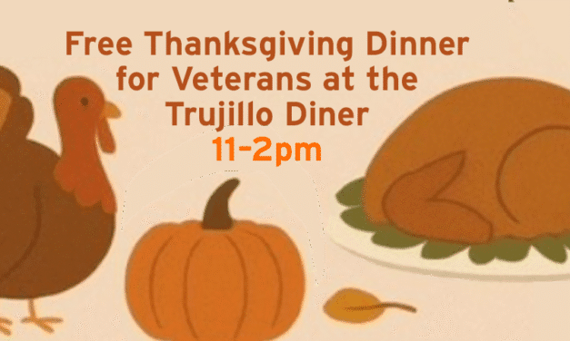 Free Thanksgiving Dinner for Veterans at the Trujillo Diner